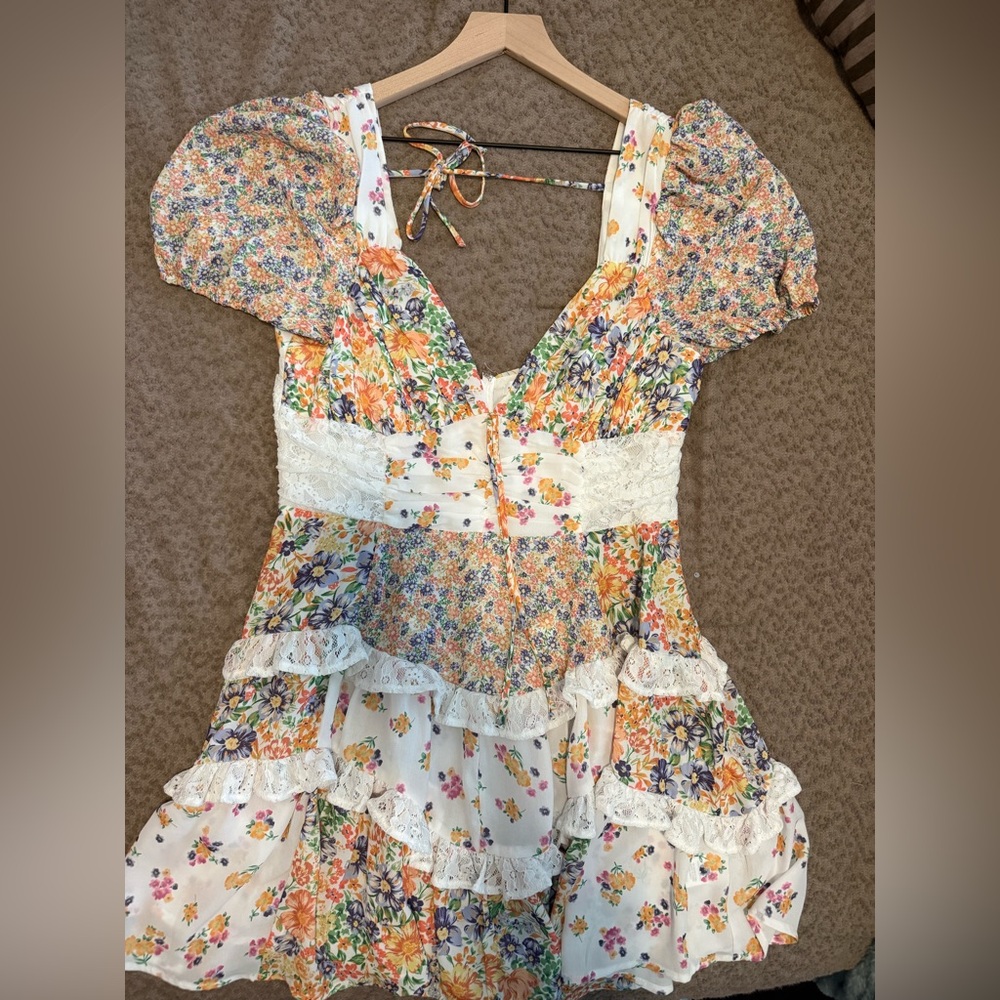 Altar'd State Multicolor Floral Dress